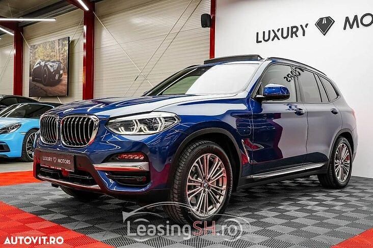 Culoarealbastru Utilizat 2021 BMW X3 Luxury Line SUV | 37.510 EUR (Puțin scump) - Imagine 1/4