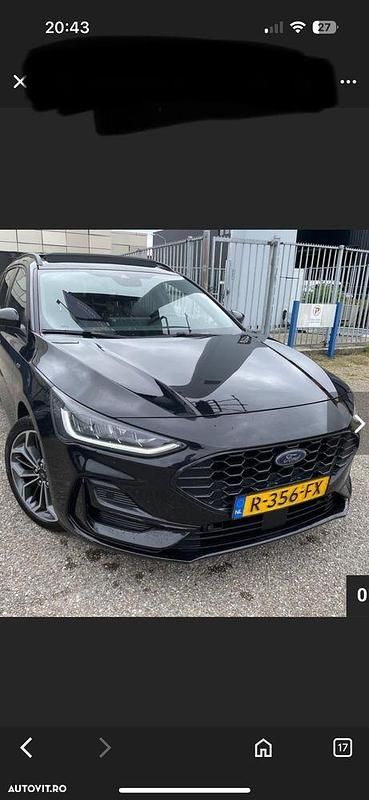 Second-hand Ford Focus ST-Line X 125 CP (91 kW) 2022 Culoarenegru Break