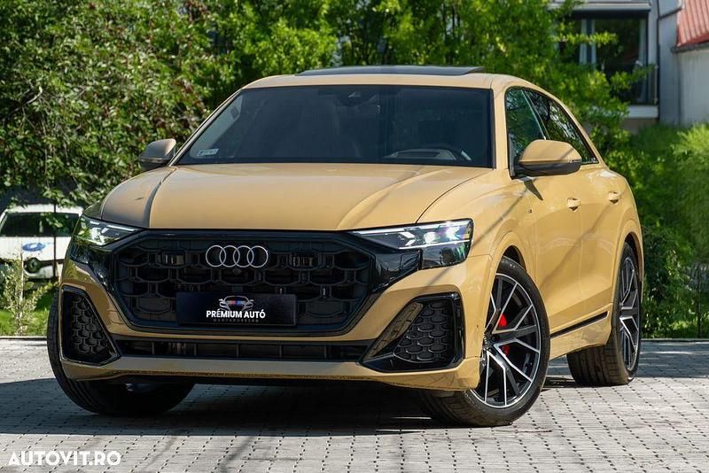 Culoaregalbeuriu Utilizat 2025 Audi Q8 S-Line SUV | 84.446 EUR (Preț bun) - Imagine 1/4