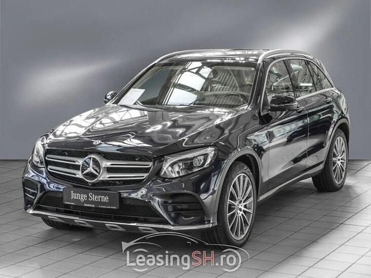 Albastru Utilizat 2019 Mercedes GLC350 AMG SUV | 48.204 EUR - Imagine 1/4