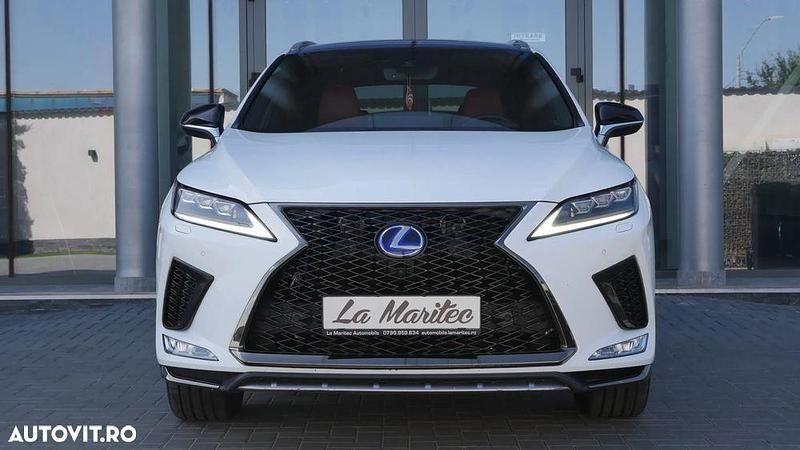 Alb Utilizat 2021 Lexus RX450h Sport Line SUV | 40.668 EUR (Preț bun) - Imagine 1/4