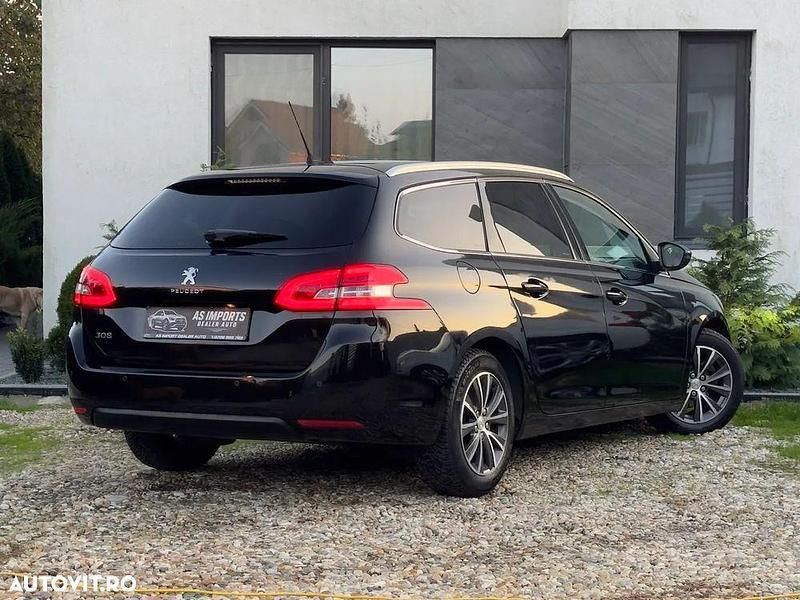 Second-hand Peugeot 308 Allure 130 CP (95 kW) 2014 Culoarenegru Break