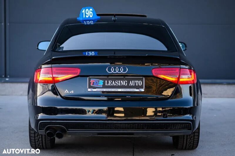 Second-hand Audi A4 224 CP (164 kW) 2015 Negru Berlinǎ