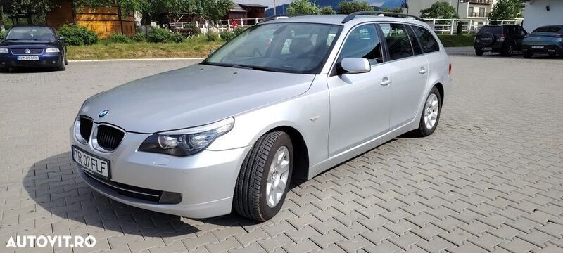 Gri Utilizat 2008 BMW 520 Lifestyle Break | 5.999 EUR (Preț OK) - Imagine 1/4