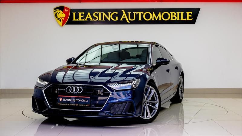Albastru Utilizat 2021 Audi A7 S-Line Hatchback | 41.990 EUR (Preț OK) - Imagine 1/4