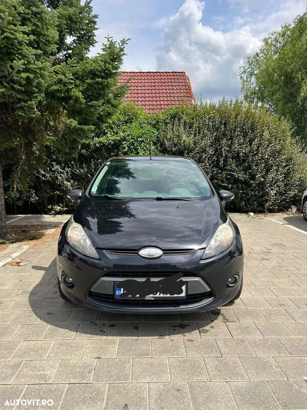 Negru Utilizat 2009 Ford Fiesta Trend Hatchback | 2.550 EUR (Super Preț) - Imagine 1/4