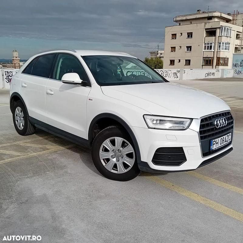Culoarealb Utilizat 2018 Audi Q3 S-Line SUV | 15.800 EUR (Preț OK) - Imagine 1/4