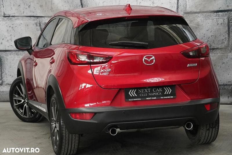 Second-hand Mazda CX-3 150 CP (110 kW) 2017 Culoarerosu SUV