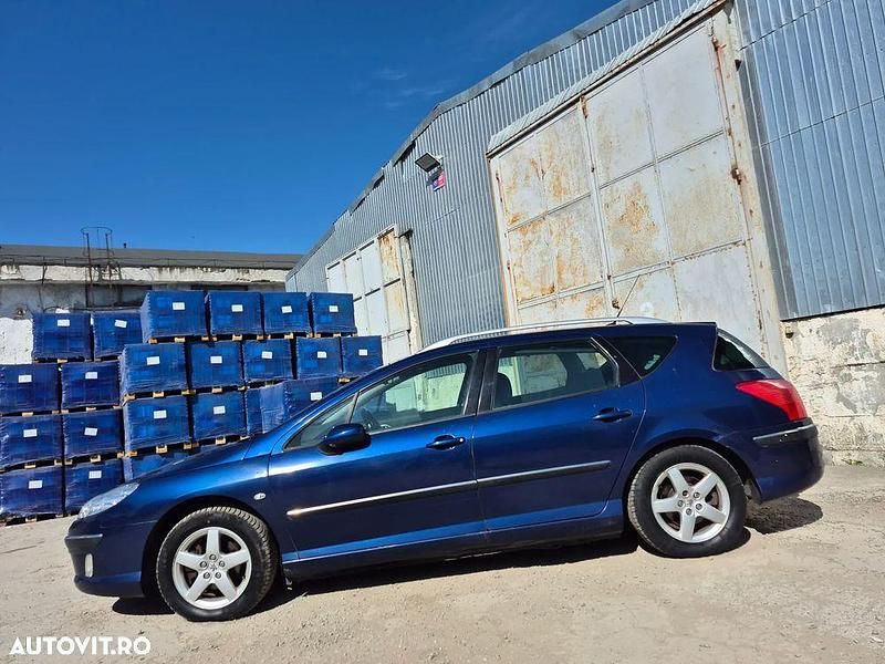Second-hand Peugeot 407 Premium 136 CP (100 kW) 2005 Culoarealbastru Break
