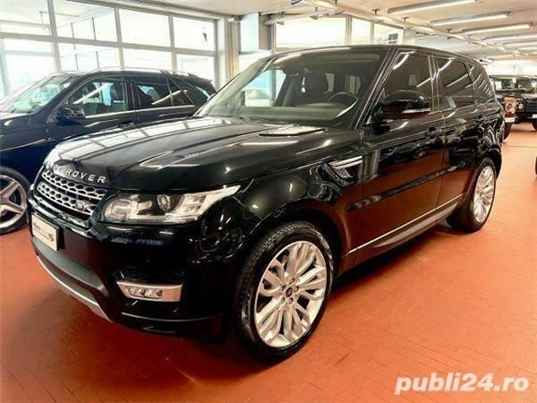 Negru Utilizat 2014 Land Rover Range Rover Sport SUV | 25.000 EUR - Imagine 1/4