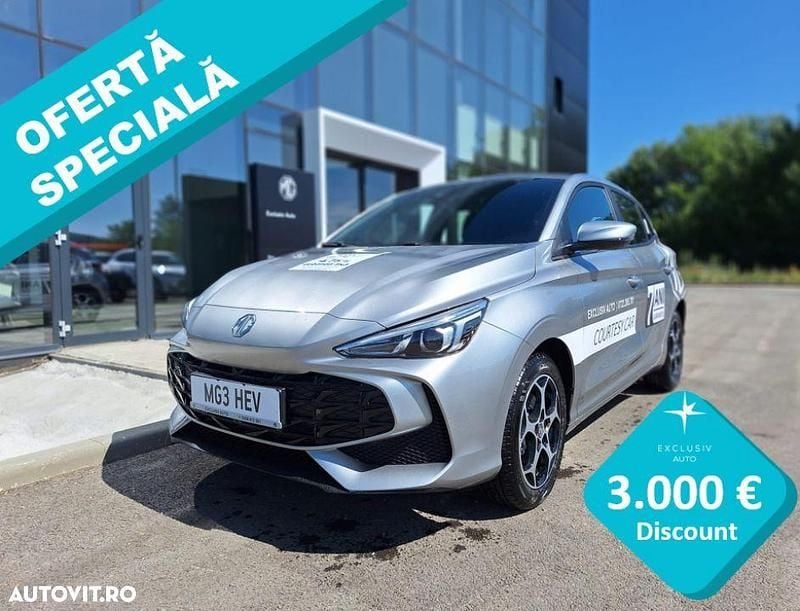 Argint Utilizat 2024 MG MG3 Hatchback | 18.849 EUR (Preț OK) - Imagine 1/4
