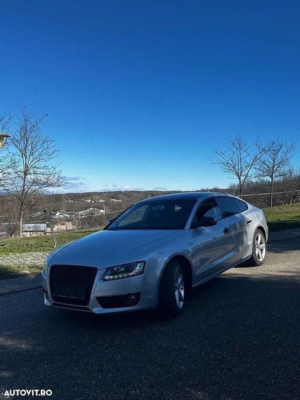 Second-hand Audi A5 S-Line 239 CP (175 kW) 2009 Culoareargint Coupe