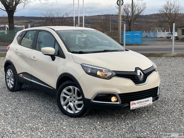 Bej Utilizat 2014 Renault Captur SUV | 8.390 EUR (Puțin scump) - Imagine 1/4