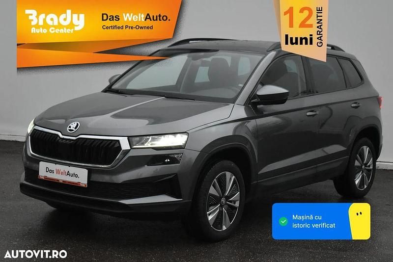 Gri Utilizat 2022 Skoda Karoq Ambition SUV | 21.900 EUR (Preț OK) - Imagine 1/4