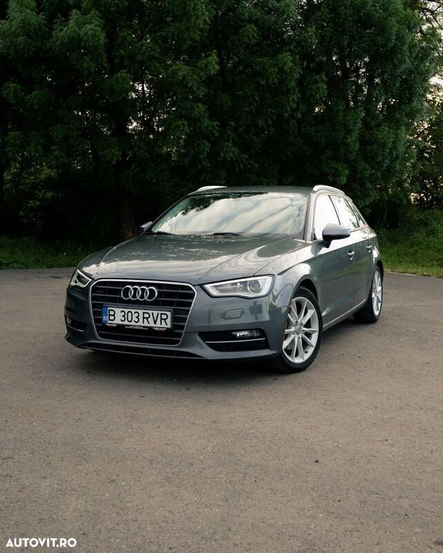 Gri Utilizat 2014 Audi A3 Comfort Hatchback | 13.200 EUR (Puțin scump) - Imagine 1/4