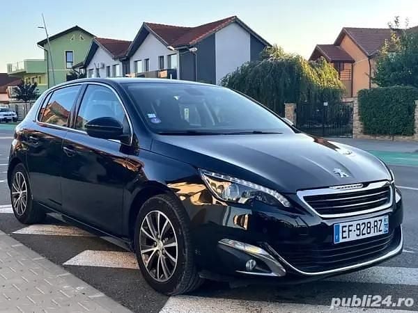 Negru Utilizat 2016 Peugeot 308 Hatchback | 7.800 EUR (Preț OK) - Imagine 1/4