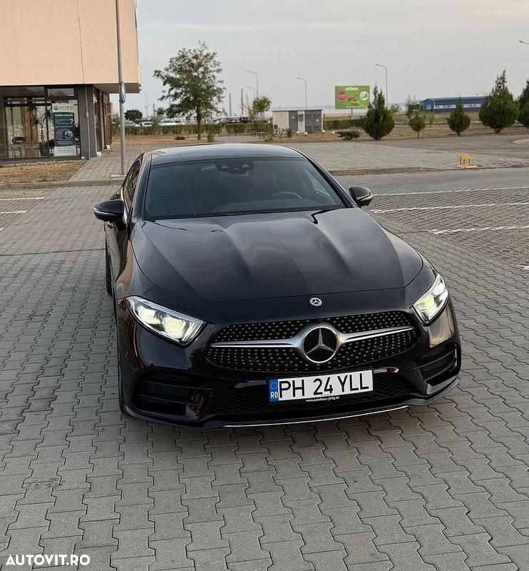 Culoarenegru Utilizat 2020 Mercedes CLS300 AMG line Coupe | 37.500 EUR - Imagine 1/4