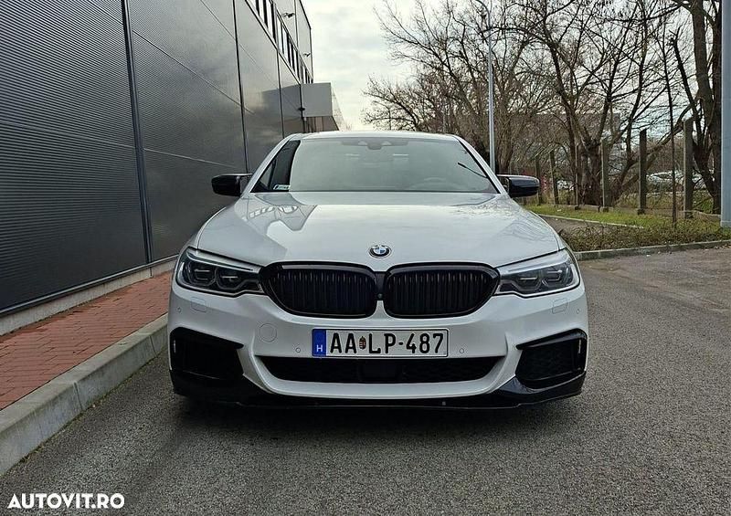 Second-hand BMW M550 Comfort Edition 400 CP (294 kW) 2018 Culoarealb Berlinǎ