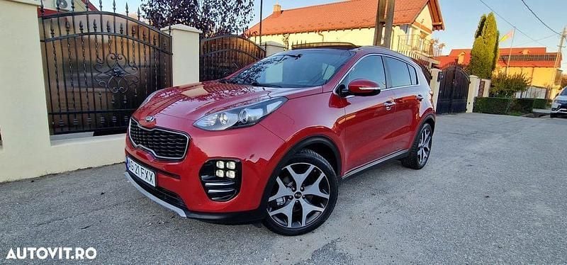 Second-hand Kia Sportage GT-Line 141 CP (103 kW) 2018 Culoarerosu SUV