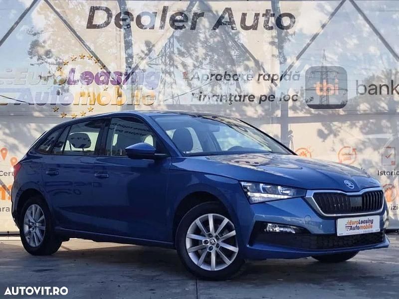 Culoarealbastru Utilizat 2020 Skoda Scala Ambition Hatchback | 12.290 EUR (Preț OK) - Imagine 1/4