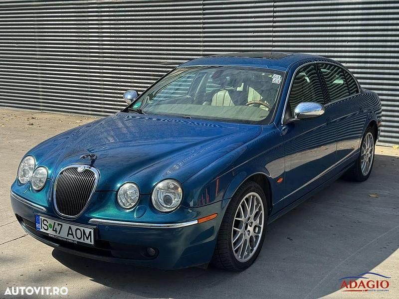 Culoarealbastru Utilizat 2006 Jaguar S-Type Luxury Berlinǎ | 2.990 EUR - Imagine 1/4