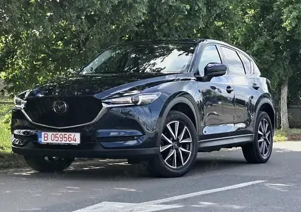 Albastru Utilizat 2018 Mazda CX-5 SUV | 19.900 EUR (Scump) - Imagine 1/4