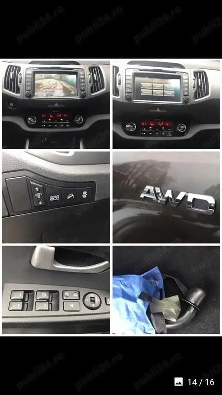 Second-hand Kia Sportage 136 CP (100 kW) 2012 Maro SUV