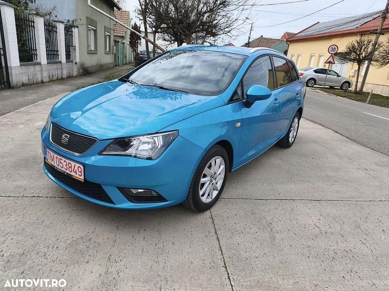 Culoarealbastru Second-hand 2015 Seat Ibiza Hatchback | 4.450 EUR (Preț OK) - Imagine 1/4