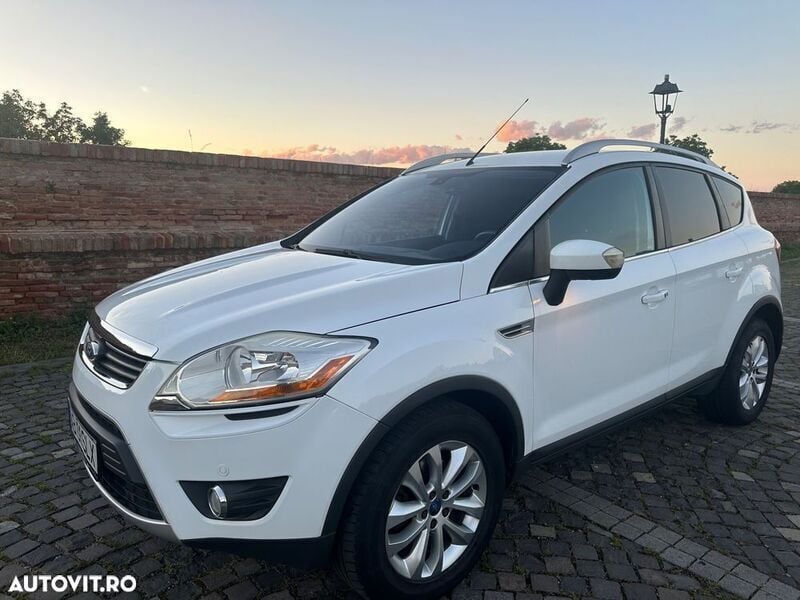 Alb Utilizat 2008 Ford Kuga Titanium SUV | 5.400 EUR (Preț OK) - Imagine 1/4
