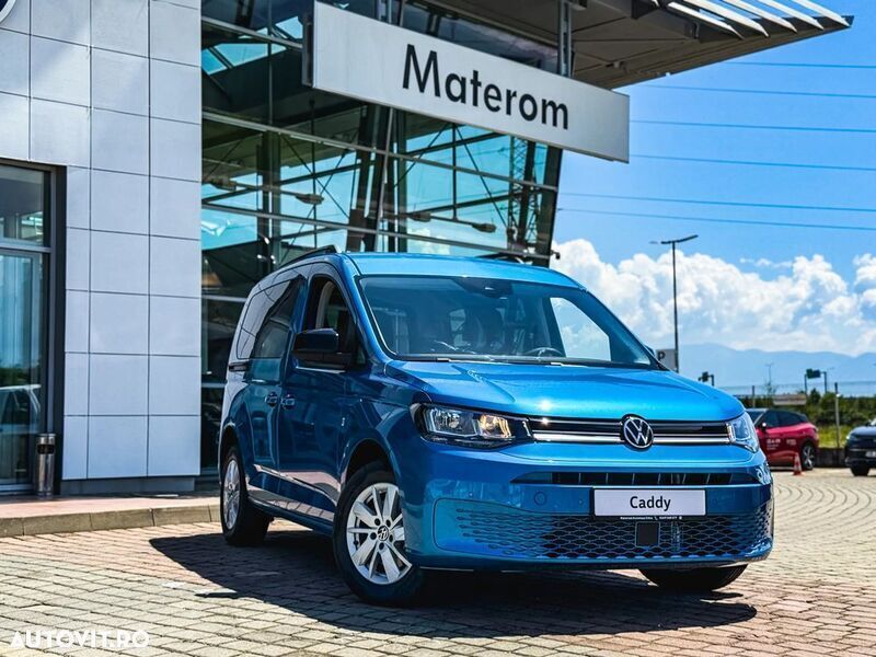 Albastru Nouă 2025 VW Caddy Monovolum | 33.990 EUR - Imagine 1/4