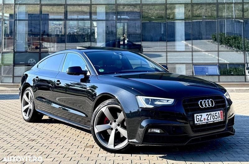 Culoarenegru Utilizat 2016 Audi A5 Sportback Competition Berlinǎ | 16.499 EUR (Preț OK) - Imagine 1/4