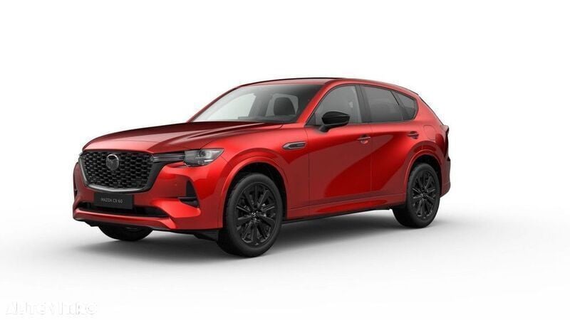 Rosu Utilizat 2024 Mazda CX-60 SUV | 56.749 EUR (Puțin scump) - Imagine 1/4