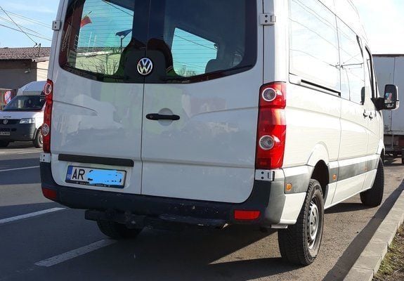 Second-hand VW Crafter 163 CP (119 kW) 2009 Alb Van