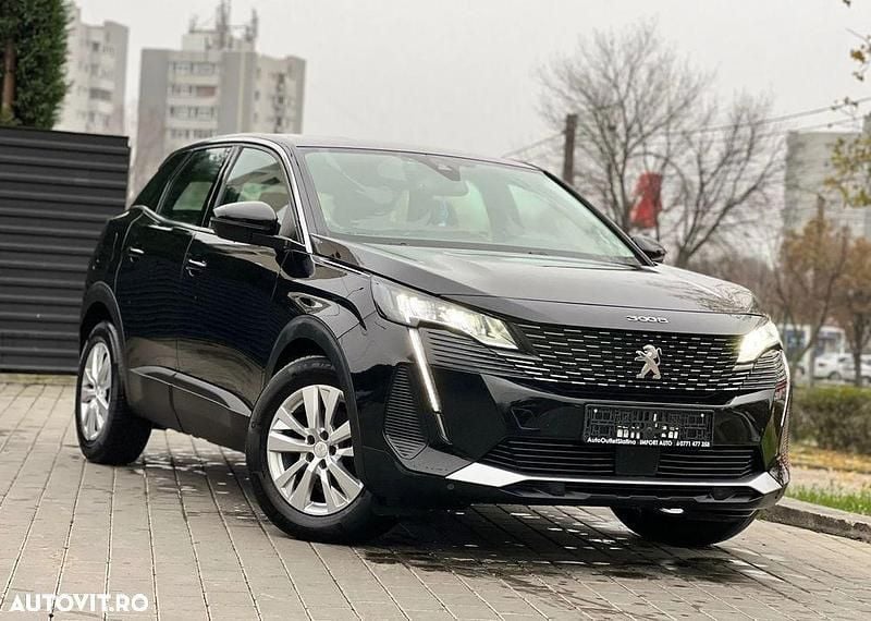 Culoarenegru Utilizat 2021 Peugeot 3008 Business-Line SUV | 17.250 EUR (Preț OK) - Imagine 1/4
