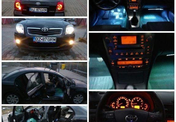 Second-hand Toyota Avensis 130 CP (95 kW) 2007 Negru Berlinǎ