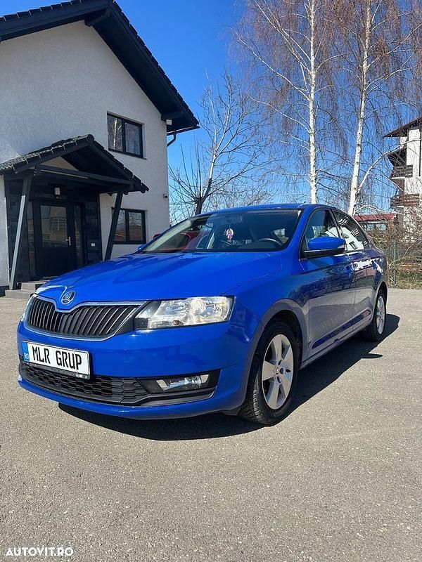 Albastru Utilizat 2019 Skoda Rapid Style Hatchback | 6.690 EUR (Preț bun) - Imagine 1/4