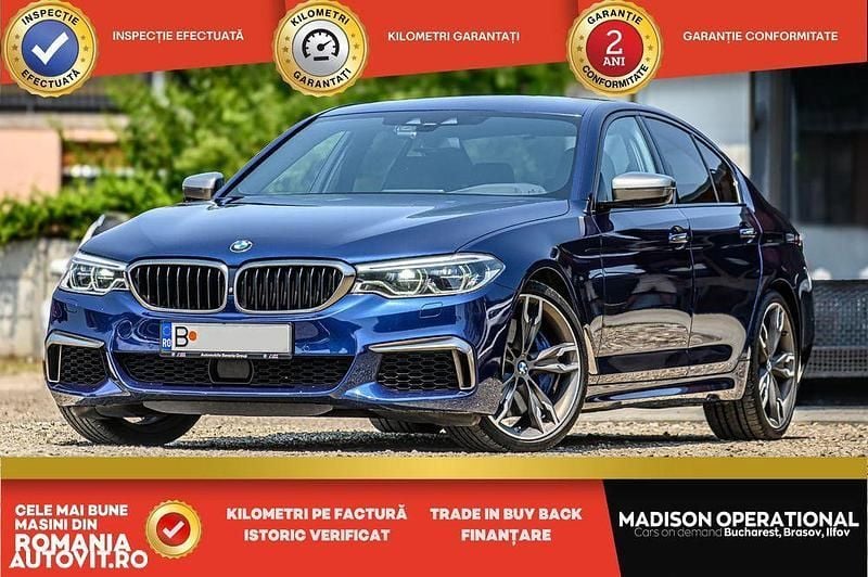 Albastru Utilizat 2017 BMW M550 Berlinǎ | 37.990 EUR - Imagine 1/4