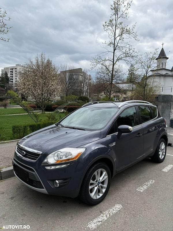 Gri Utilizat 2012 Ford Kuga Titanium SUV | 7.750 EUR (Preț OK) - Imagine 1/4