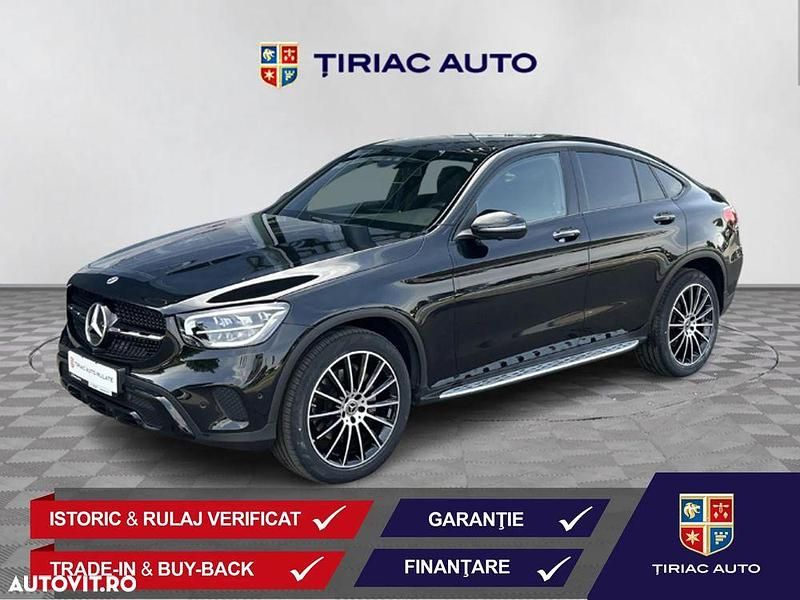 Culoarenegru Utilizat 2022 Mercedes GLC300 Coupe | 49.900 EUR (Preț OK) - Imagine 1/4