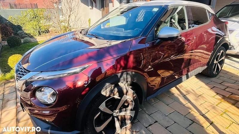 Second-hand Nissan Juke Tekna 115 CP (84 kW) 2020 Culoarerosu SUV