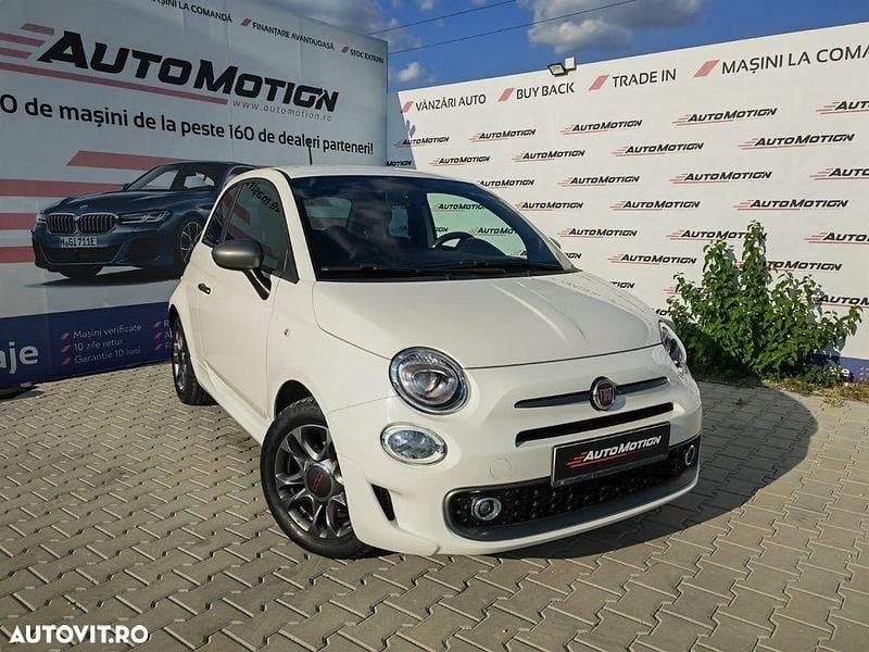 Culoarealb Utilizat 2019 Fiat 500 | 11.950 EUR (Puțin scump) - Imagine 1/4