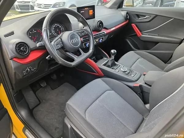 Second-hand Audi Q2 Sport 120 CP (88 kW) 2017 Galben SUV