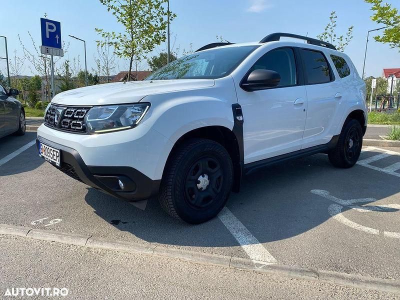 Alb Utilizat 2021 Dacia Duster Comfort SUV | 12.600 EUR (Preț bun) - Imagine 1/4
