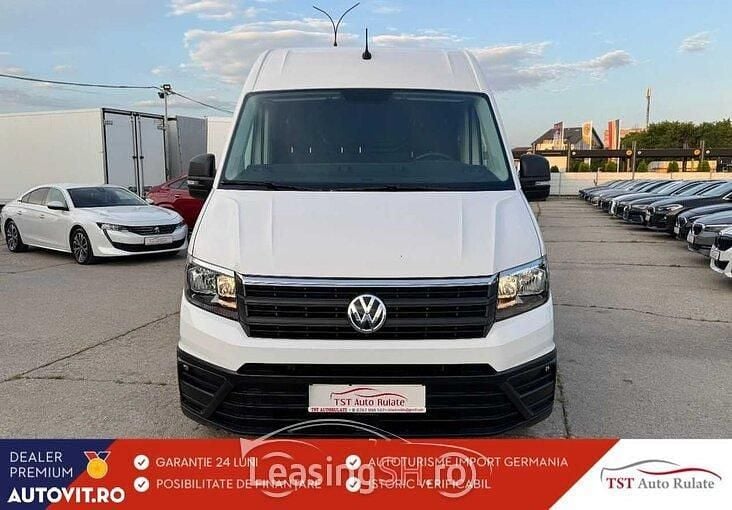 Alb Utilizat 2019 VW Crafter Van | 18.997 EUR (Preț bun) - Imagine 1/4