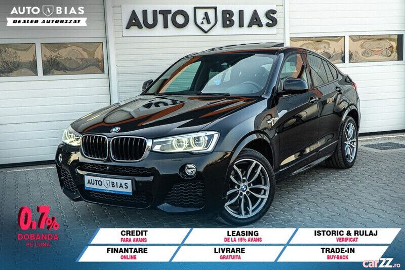 Negru Utilizat 2015 BMW X4 M Sport SUV | 25.950 EUR (Scump) - Imagine 1/4