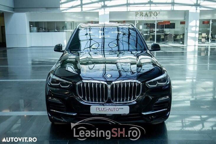 Negru Utilizat 2021 BMW X5 SUV | 47.165 EUR (Super Preț) - Imagine 1/4
