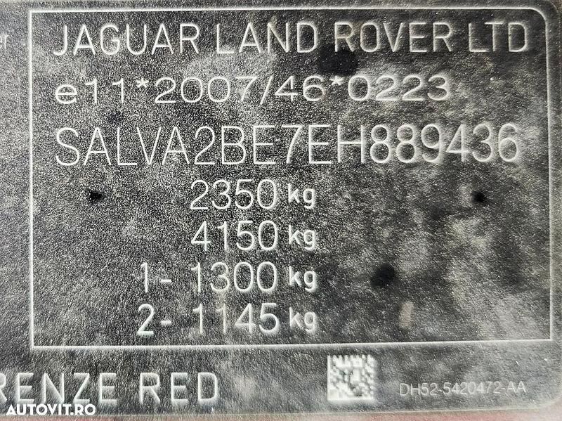 Second-hand Land Rover Range Rover evoque 190 CP (139 kW) 2014 Culoarerosu SUV