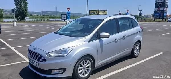 Gri Utilizat 2018 Ford C-MAX Monovolum | 8.600 EUR (Preț OK) - Imagine 1/4
