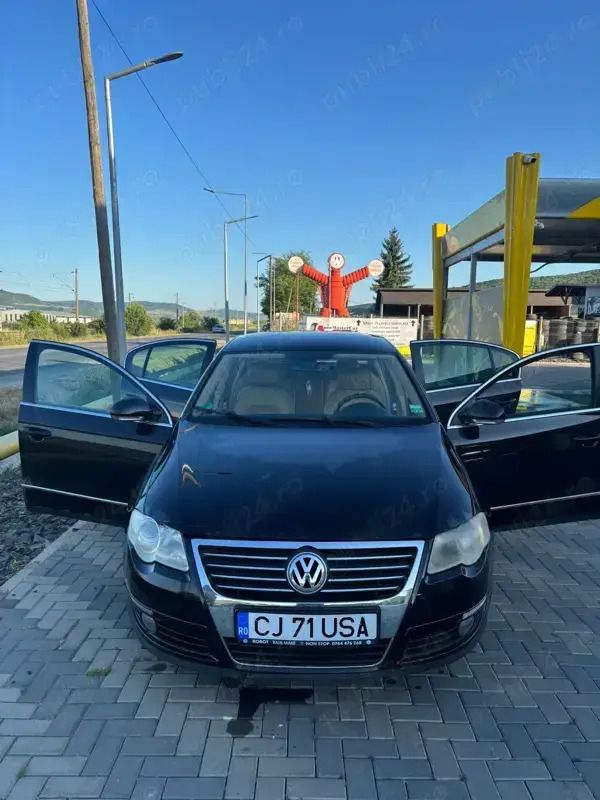 Negru Utilizat 2007 VW Passat Berlinǎ | 3.099 EUR (Preț OK) - Imagine 1/4