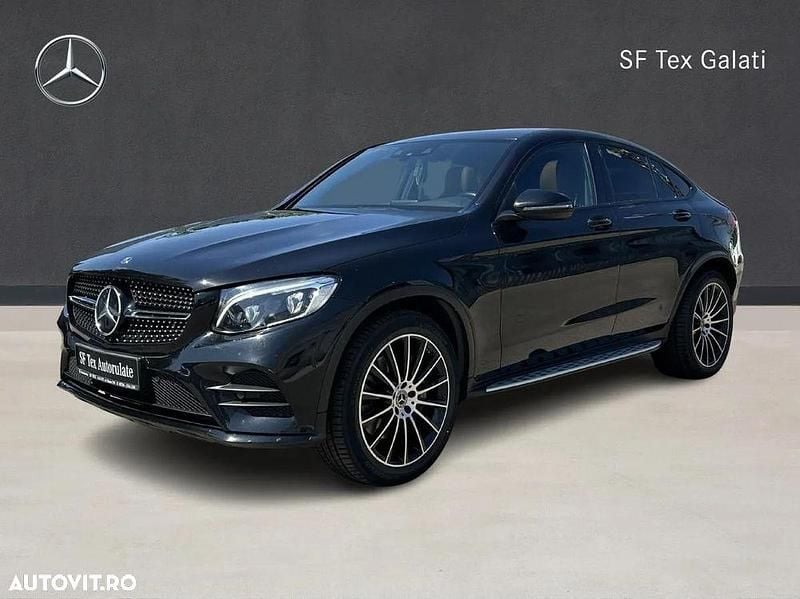 Culoarenegru Utilizat 2018 Mercedes GLC250 Coupe | 35.899 EUR (Puțin scump) - Imagine 1/4